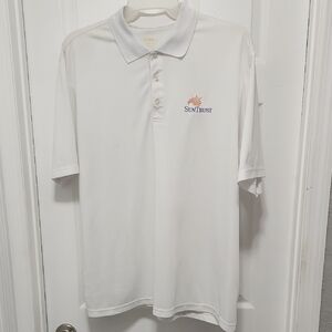 SunTrust White Polo Shirt